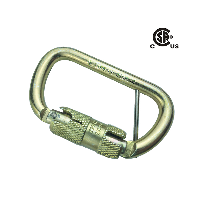 520027 D Shaped Automatic Carabiner