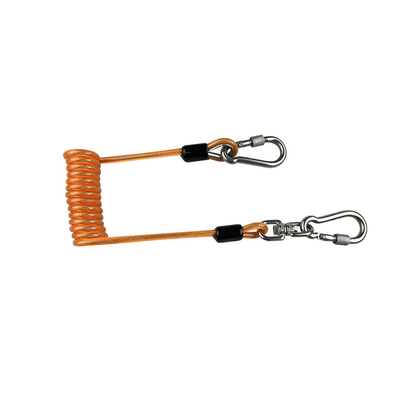 800053 Coiled Lanyard Tool Tether
